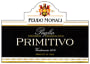 Feudo Monaci Primitivo 2004 Front Label