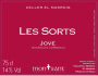 Celler el Masroig Les Sorts Jove 2011 Front Label