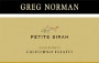 Greg Norman Estates California Estates Petite Sirah 2004 Front Label