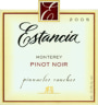 Estancia Pinot Noir 2005 Front Label