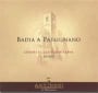 Marchesi Antinori Badia a Passignano Chianti Classico Reserva 2001 Front Label