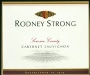 Rodney Strong Cabernet Sauvignon 2003 Front Label
