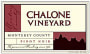 Chalone Monterey County Pinot Noir 2005 Front Label