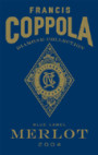 Francis Ford Coppola Diamond Collection Merlot 2004 Front Label