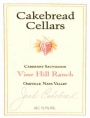 Cakebread Vine Hill Ranch Cabernet Sauvignon 2007 Front Label