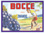 Bocce Zinfandel 2003 Front Label