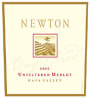 Newton Unfiltered Merlot 2002 Front Label