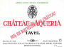 Chateau D'Aqueria Tavel Rose 2005 Front Label
