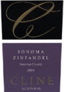 Cline Sonoma Zinfandel 2004 Front Label