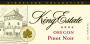King Estate Willamette Valley Pinot Noir 2004 Front Label