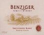Benziger North Coast Sauvignon Blanc 2004 Front Label