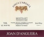 Joan d'Anguera Finca L'Argata 2008 Front Label