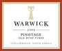 Warwick Pinotage 2004 Front Label