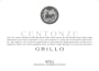 Centonze Grillo 2012 Front Label