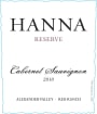 Hanna Alexander Valley Reserve Cabernet Sauvignon 2010 Front Label