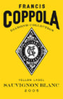 Francis Ford Coppola Diamond Collection Sauvignon Blanc 2005 Front Label