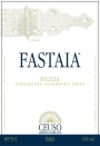 Ceuso Fastaia Sicilia Rosso 2012 Front Label