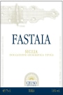 Ceuso Fastaia Sicilia Rosso 2008 Front Label
