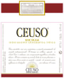 Ceuso Ceuso 12.91 Nero d'Avola 2012 Front Label