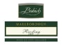 Babich Riesling 2004 Front Label
