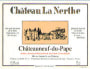 Chateau La Nerthe Chateauneuf-du-Pape Rouge 2003 Front Label