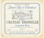 Chateau Brondelle Graves 2004 Front Label