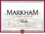 Markham Merlot 2003 Front Label