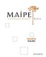 Bodega Chakana Maipe Reserve Malbec 2014 Front Label