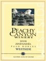 Peachy Canyon Westside Zinfandel 2006  Front Label