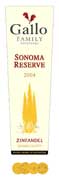 Gallo of Sonoma Reserve Zinfandel 2004 Front Label
