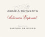 Abadia Retuerta Seleccion Especial 2002 Front Label
