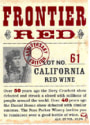 Fess Parker Frontier Red Blend Lot 61 2005 Front Label
