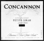 Concannon Limited Release Petite Sirah 2004 Front Label