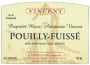 Marcel Vincent & Fils Pouilly-Fuisse Marie-Antoinette 2003 Front Label