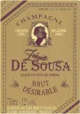 De Sousa Desirable Brut 2000 Front Label