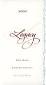 Stonestreet Legacy Meritage Red 2000 Front Label