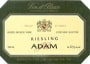 Jean-Baptiste Adam Reserve Riesling 2003 Front Label