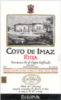 El Coto Coto de Imaz Reserva 1998 Front Label