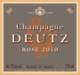 Deutz Brut Rose Millesime 2010 Front Label