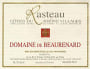Domaine de Beaurenard Rasteau 2003 Front Label