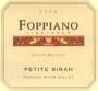 Foppiano Estate Petite Sirah 2004 Front Label