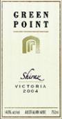 Green Point Shiraz 2004 Front Label