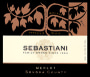 Sebastiani Merlot 2003 Front Label