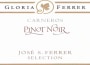 Gloria Ferrer Jose S. Ferrer Selection Pinot Noir 2002 Front Label