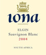 Iona Sauvignon Blanc 2004 Front Label