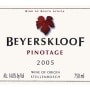 Beyerskloof Pinotage 2005 Front Label