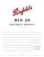 Penfolds Kalimna Bin 28 Shiraz 2003 Front Label