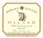 Penley Hyland Shiraz 2004 Front Label