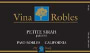 Vina Robles Petite Sirah 2002 Front Label