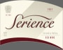 Zefina Serience Red 2002 Front Label